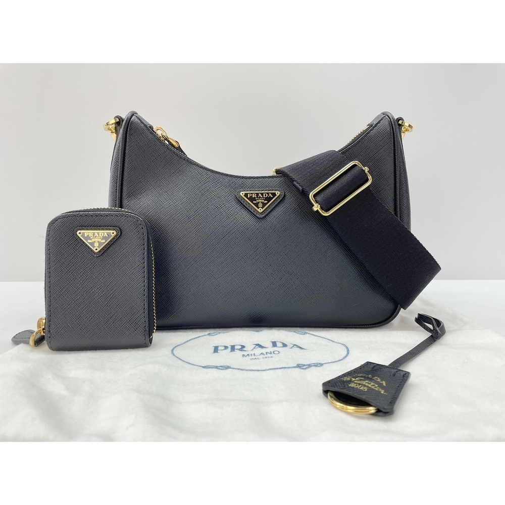 PRADA Shoulder Bag, Black - Picture 11 of 11